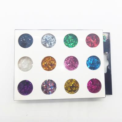 China High quality loose makeup waterproof eye gel cismetic eyeshadow set eye shadow glitter powder wholesale waterproof for sale