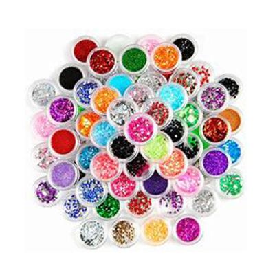 China Wholesale Volume Colored Glitter Cosmetic Eyeshadow Waterproof For Party Makeup for sale