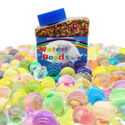 China Kids Toys 50000 PCS Water Gel Beads Mixed Rainbow Ascending Aqua Jelly Beads For Kids Seneory Toys, Spa Refill, Vase, Plants for sale