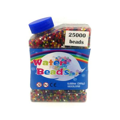 China For Kids Play Spa Sensory Refill 50000pcs Rainbow Mixed Growing Balls Soil Jelly Water Crystal Beads For Kids Play Spa Sensory Refill for sale