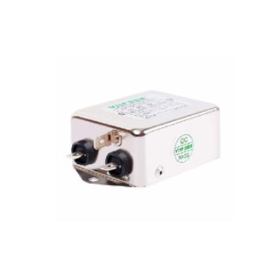 China DC EMI Filter 20A EMC Low Pass Filter With Plug for sale