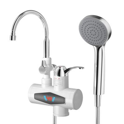 China Electric Tap Heater Fast Heating Instant Water Hot Water Taps 3000w Bathroom Faucet With Under Sink for sale