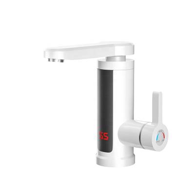 China Hotel Above Safe And Special Water Temperature Protection Faucet With Electric Instant Hot Water Tap Heater for sale