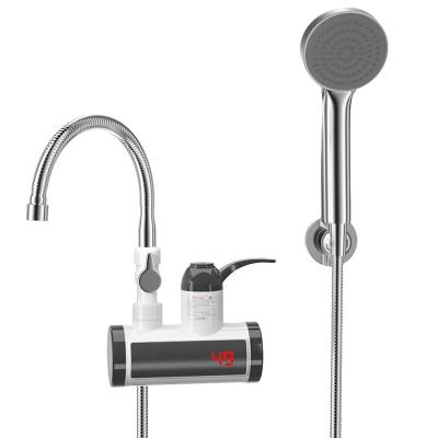 China Electric Hot Water Faucet Instant Water Heater Hotel Kitchen Heating Electric Water Faucet for sale