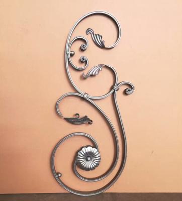 China OYR-8235 Wholesale Outdoor Decorative Wrought Iron Balcony Metal Rosettes for sale