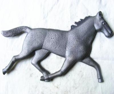 China OUYA Cast Iron Modern Ornamental Horse Design Antique Animals for sale