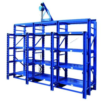 China Multi Functional Corrosion Protection Mold Racking Systems Metal Storage Heaby Duty Shelves Mold Storage Racks for sale