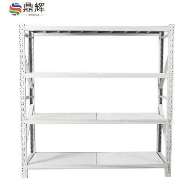 China Corrosion Protection Steel Plate Multi-Tier Rack Pallet Warehouse Storage Rack Medium Warehouse Shelf for sale