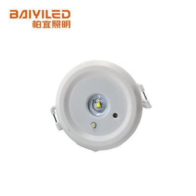 China New design indoor emergency down lights PC material led recessed ceiling light fittings cob downlight for sale