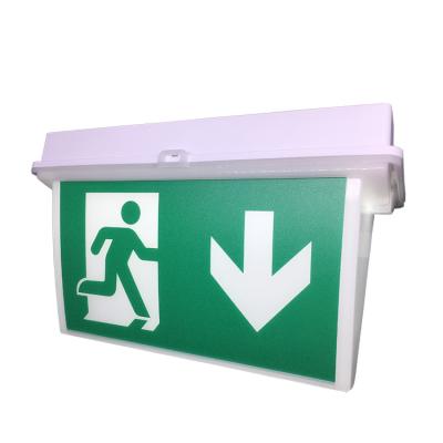 China Running 5W Emergency Exit Man Emergency Exit Sign Light Signage Using Light Emergency Exit for sale