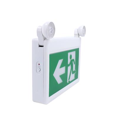 China 4W 24 Hours Emergency Evacuation Warning Light Emergency Light Emergency Lighting LED Sign Exit Indicator Sign for sale