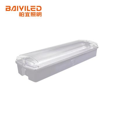 China Plastic Emergency Lighting Design Exit Light New Load Ip65 Outdoor Led Bulkhead Emergency Light for sale