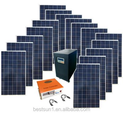 China commercial standard solar generator 15KW for home, office and factory use BPS-15000W small solar generator for sale