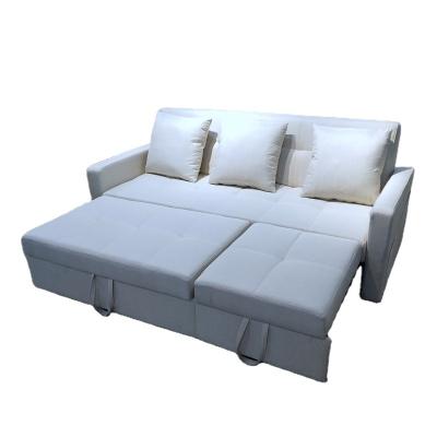 China Apartment Corner Sofa Bed Space Saving Foldable Double Towbed Sofa Separation Living Room Sofa Bed for sale