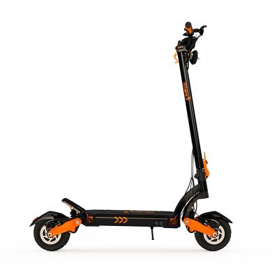 China City Fixed Tire Vchains v9 Handle Unisex Folding Electric Scooter OEM ODM600W 1000W 48V Double Drive Orange for sale