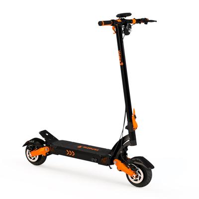 China vchains v9 handle road tire oil brake unisex folding electric scooter orange OEM ODM 600W1000W for sale