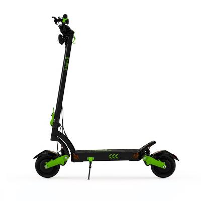 China ODM 600W 1000W 48V Unisex Folding Electric Scooter Handle Vchains v9 Road Tire Green Unisex Single Drive for sale