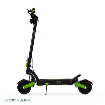 China Vchains v9 Unisex Folding Electric Scooter ODM 600W 1000W 52V Double Electric Scooter Green Scooter Fixed Tire Offroad Tire for sale