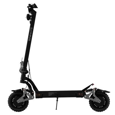 China v10 unisex vchains fixed brake foldable offroad electric scooter oil grip tire gray OEM ODM 1200W 60V 52V 23Ah for sale