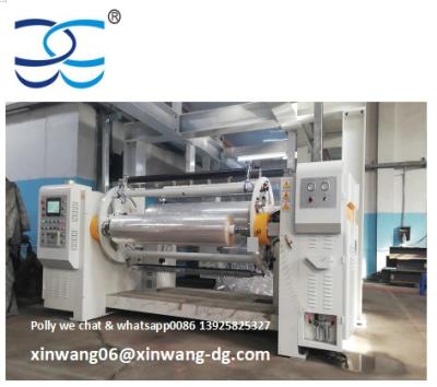 China Factory High Speed ​​Opp BOPP Strip Liner Bar Mayer Jumbo Roll Making Machine for sale