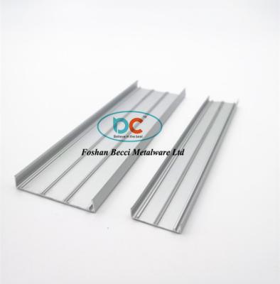 China High-corrosion Resistance Factory Price Aluminum Profile Dark Edge U Profile Extrusion Profile 6063T5 Wholesale for sale