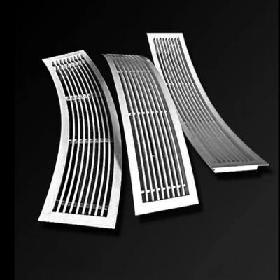 China High Corrosion-Resistance OEM Factory Price Aluminum Ventilation Grille Profile For Kitchen Wall Grilles for sale