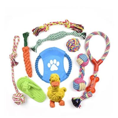 China Sustainable Pet Toys New Arrivals Dog Toys Sets Dog Strings Interactive Pet Rope Toys for sale