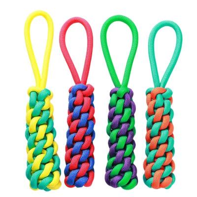 China Durable Dog Toy Cheap Double Knot Rope Pet Bite Viable Wholesale Custom New Arrivals Toys for sale