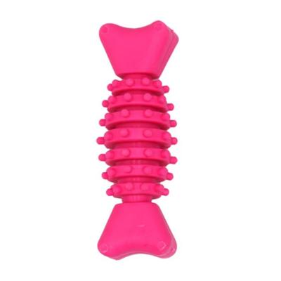 China Sustainable Durable TPR Chew Dog Toys For Teething Suitable Small And Medium Puppies for sale