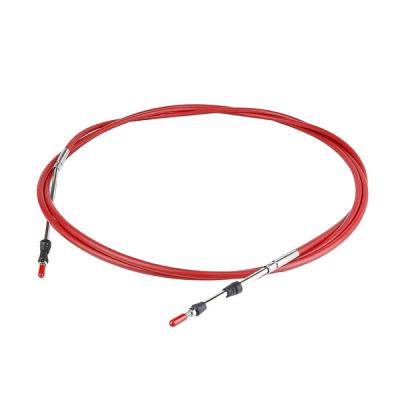 China Cable de control rojo de la chaqueta del cable de control de Marine Engine And Gear Box 33C en venta