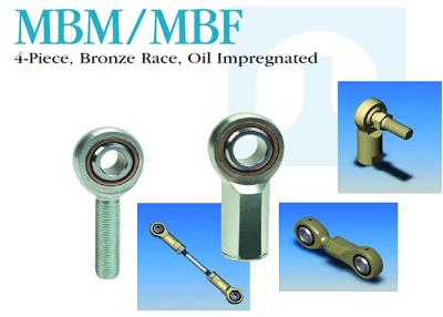 China MBM/MBF Series Bronze Race Rod Ends | Low-Friction Design for sale