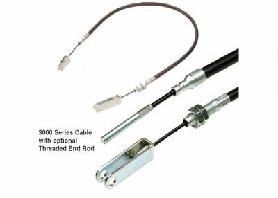 China Automotive Control Cable Assembly 3000 Series Carbon Steel / Plastic For Park Brakes for sale