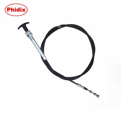 China Twist Lock Control Cable Push Pull Self Locking T-Handle Parking Brake Cable for sale