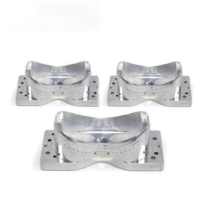 China Machinery Repair Shops Customized CNC machined components with aluminum material and polished and oxidation surface treatment for heating products for sale