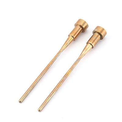 China Machinery Repair Shops Customized CNC and machined spare parts for core pins and sub core pins with bronze and brass and beCu material for sale