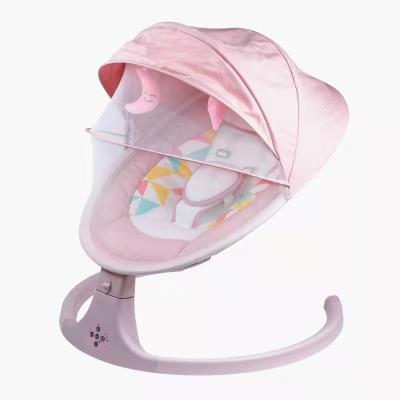 China Finger Rocking Chairs Drop Shipping Baby Crib Multifunctional Automatic Swing Chair Electric Bouncer for sale