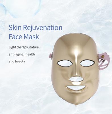 China Acne DEEP CLEANSING Led Mask New Invented Mask 7 Colorful Led Photon Light Therapy For Skin Rejuvenation And Acne Treatment for sale