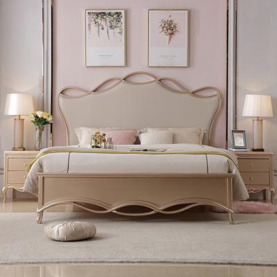 China Modern Design Queen Size MDF Convertible Nordic Minimalist Luxury Leather Wood Bed Frame Set Dimensions for sale