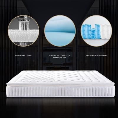 China Flippable Coconut Coir Mattress Bed Bedding Set Sale Pocket Spring Foam Mattress for sale