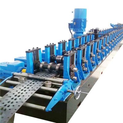 China ROOF Roll Machine, Shelf Support Roll Forming Machine, Former Beam Automatic Roll Support Shelf Steel Tile 10M/MIN Te koop