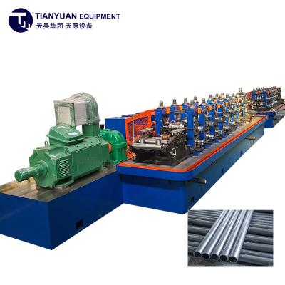 Китай Experienced and production steel pipe factory export good quality round shape carbon steel pipe making machinery for construction industry продается