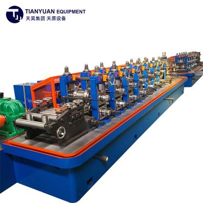 China Production steel pipe factory export 15 years experience good quality high frequency welding tube making machine with perfect after-sale service for sale