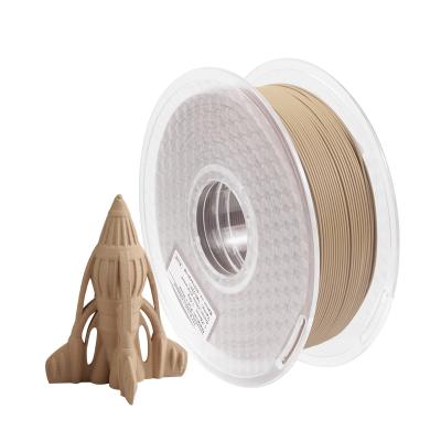 China Pla Hardness ABS TPU Strong ABS PLA Filament White Pine Wood Wooden Tolerance 1.75mm +/- 0.02mm 3d Printer Filament for sale