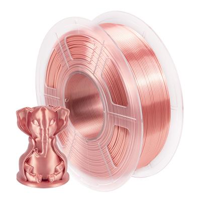 China Pla iSANMATE smooth printed PLA filament 1.75mm filament silk color pink for 3d printer filament for sale