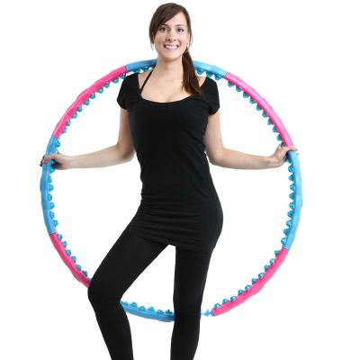 China Muscle Relex Apparatus WH-002 1.45kgAdult Hoola Hoola Hoola Hoola Hoola Hoola Circles Magnet Massage Weight Circles Outdoor Customized 110cm Slim Waist Logo Detachable Logo for sale