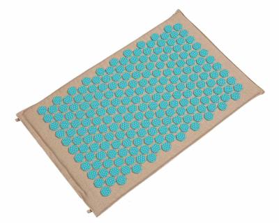 China Natural Hot Sale High Quality Massage Foot Massager Mat Physical Therapy Equipment Pain Relief Anti Fatigue Acupressure Mat for sale