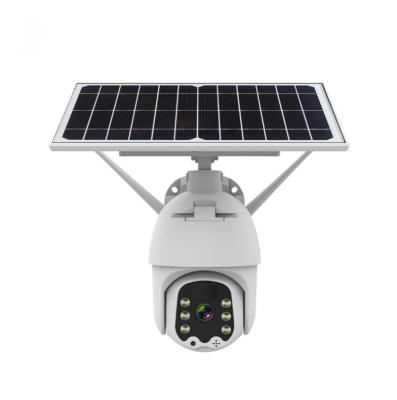 China PAN-TILT 4G Security 1080P Solar PTZ Camera IP Solar Panel IP CCTV Smart Outdoor Camera Sim Card for sale