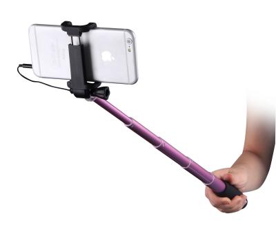 China Schraube der Universalität 1/4 Hand-Hitzetransferdruck Selfie Monopod zu verkaufen