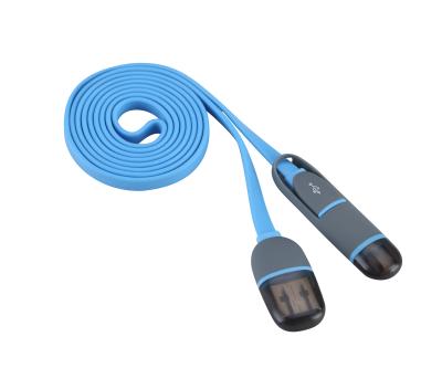 China Flat Durable Premium Mobile Phone USB2.0 Cable for Data transfer & Charging for sale