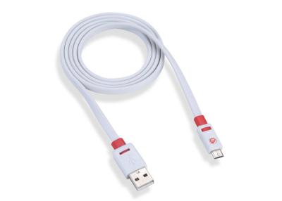 China Colorful micro phone usb cable for smart phones , usb charging cable for sale